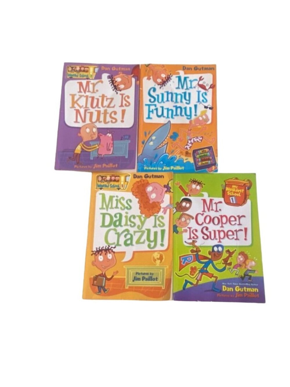 My Wierd School/My Weirdest School 4 Piece Book Lot-Childrens Fiction-GUC